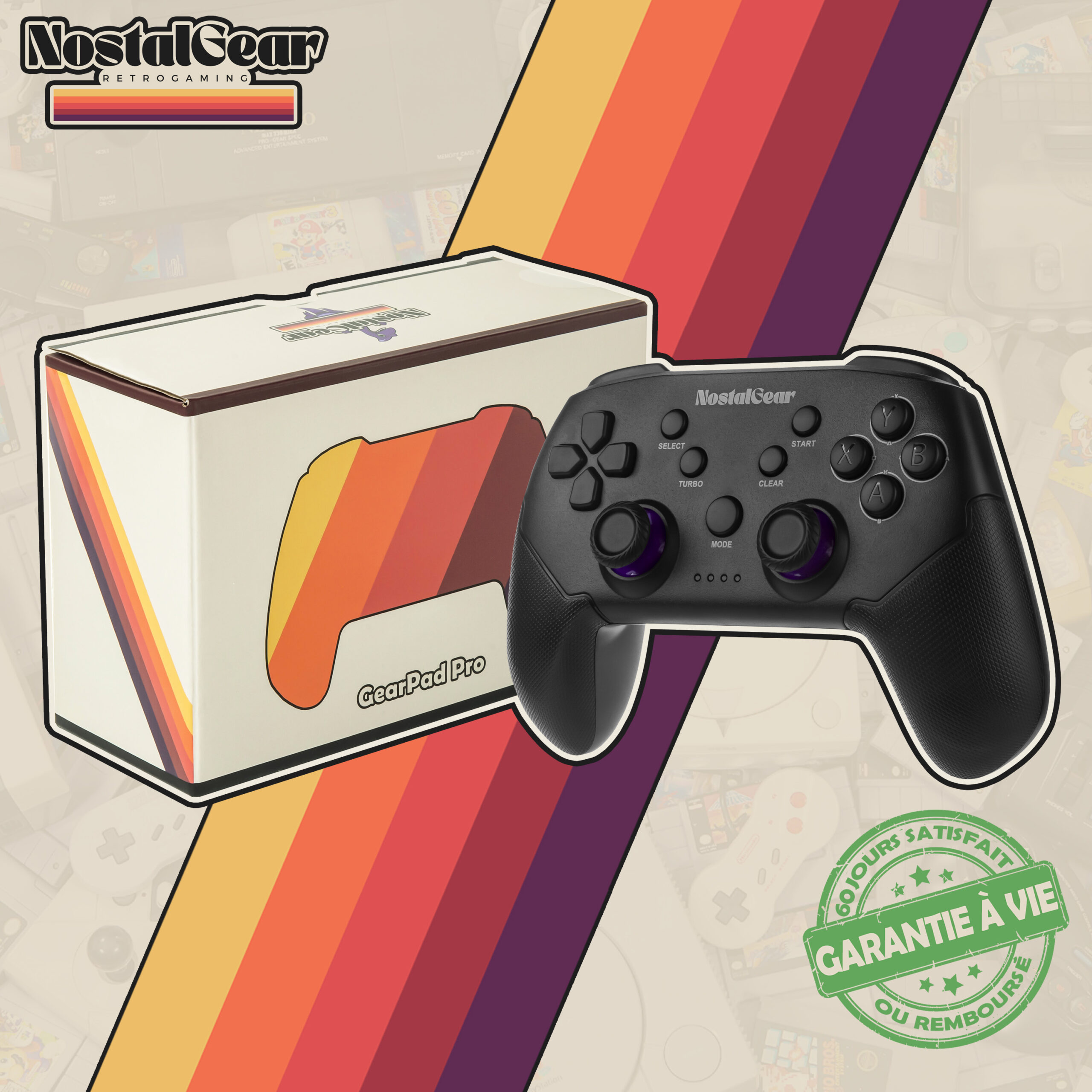 Manette GearPad Pro sans fil – Image 1