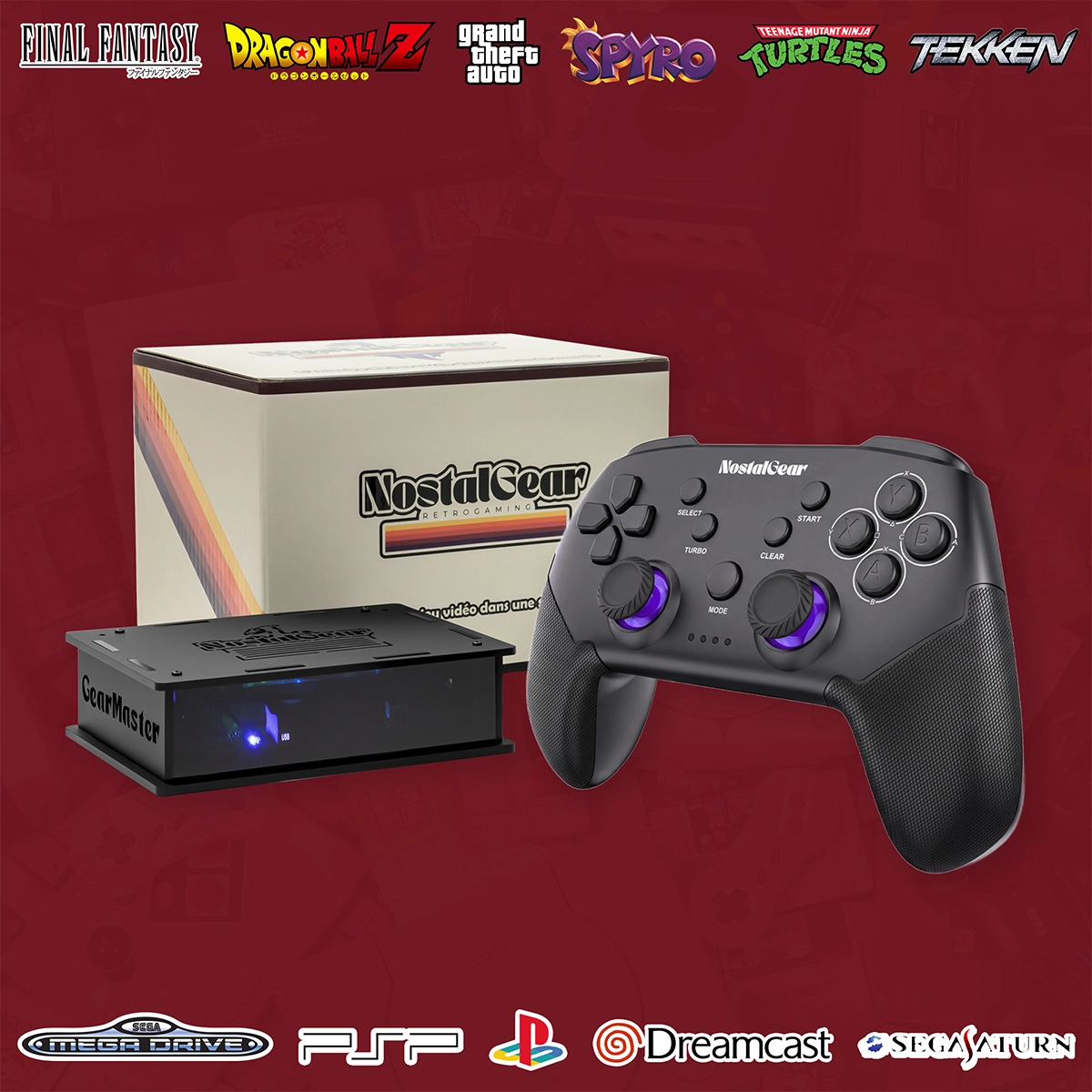 Console rétro GearMaster