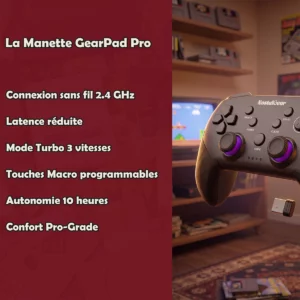 Manette sans fil GearPad Pro