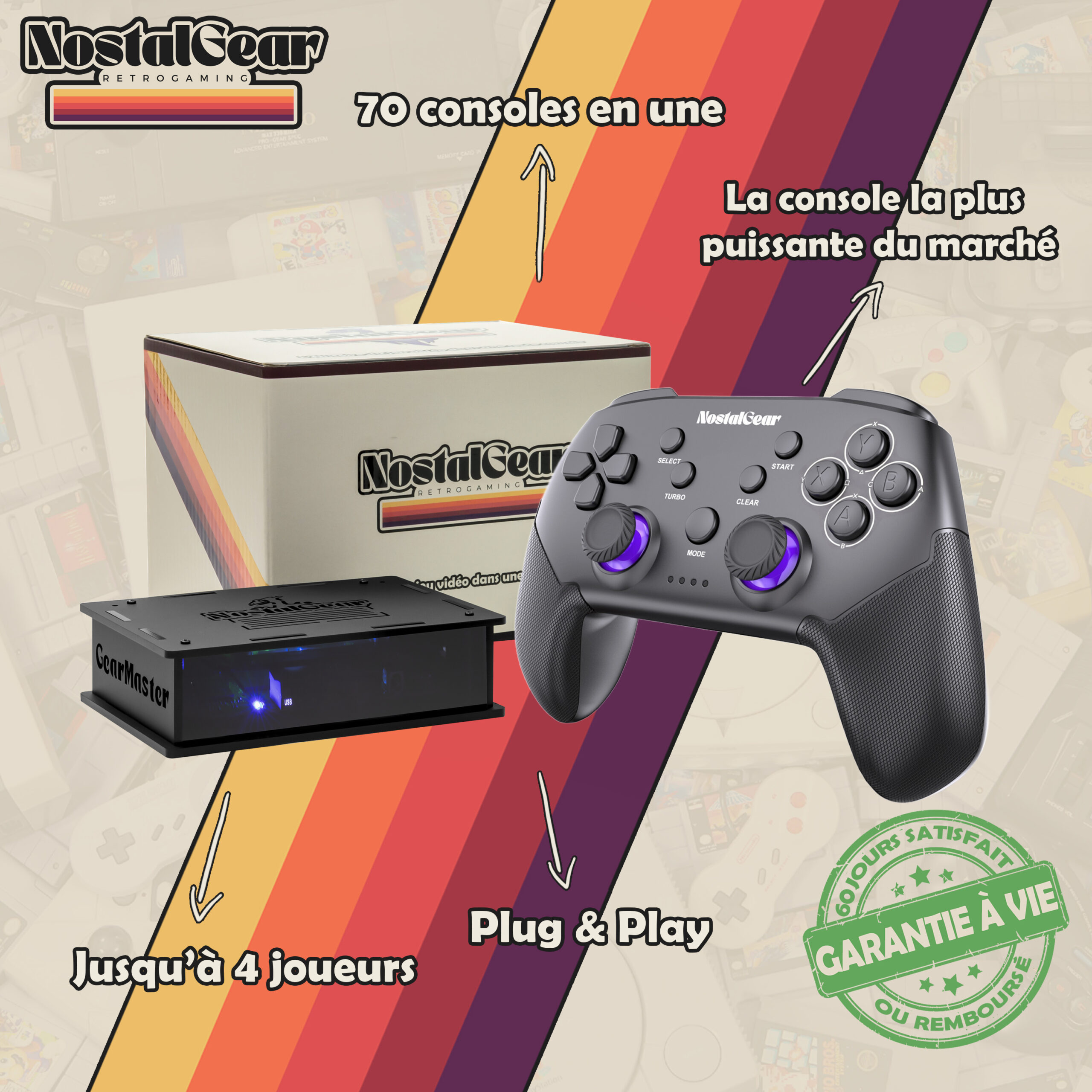 Console Retro GearMaster – Image 1