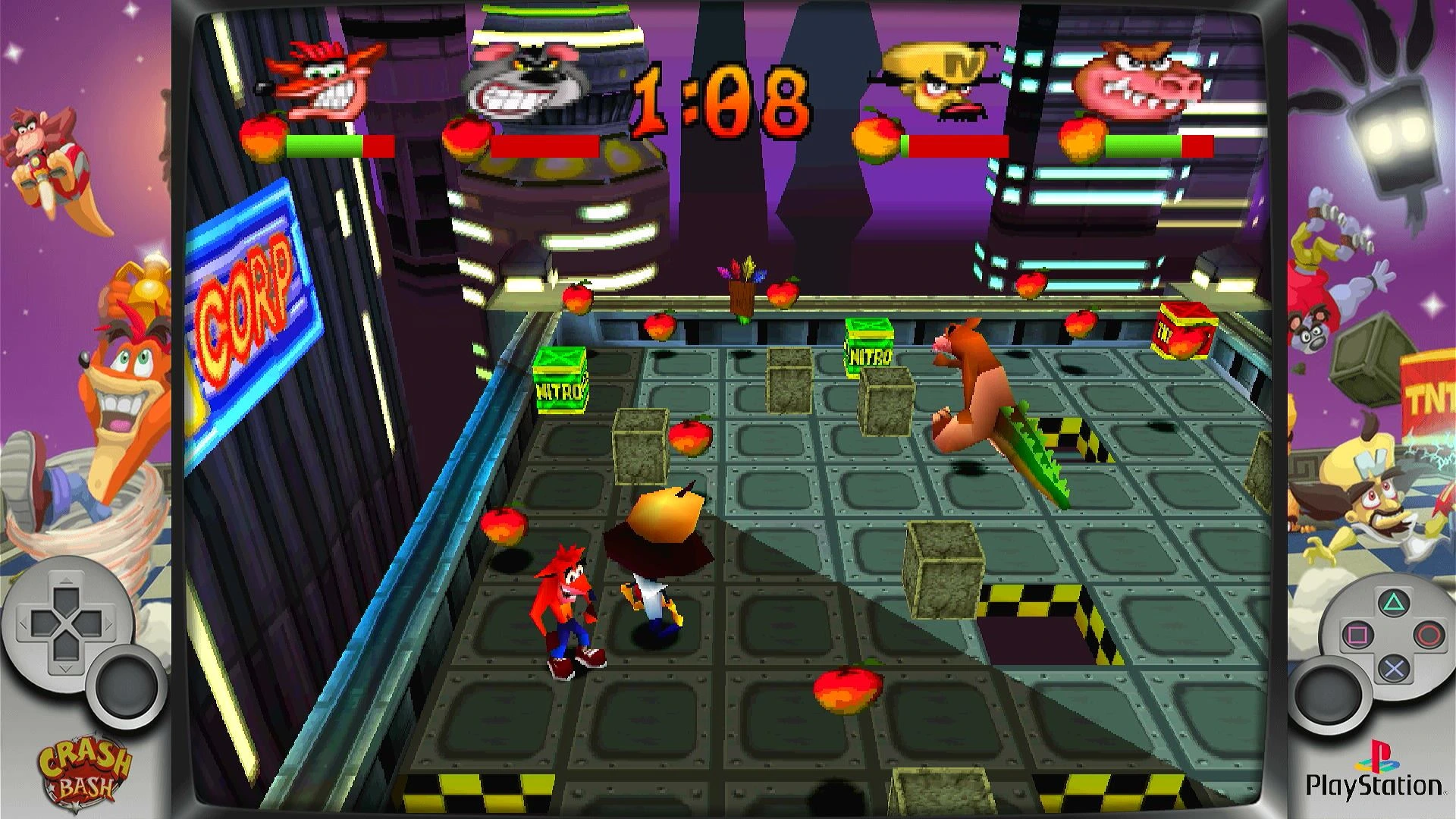 Pack Escouade, Crash Bandicoot