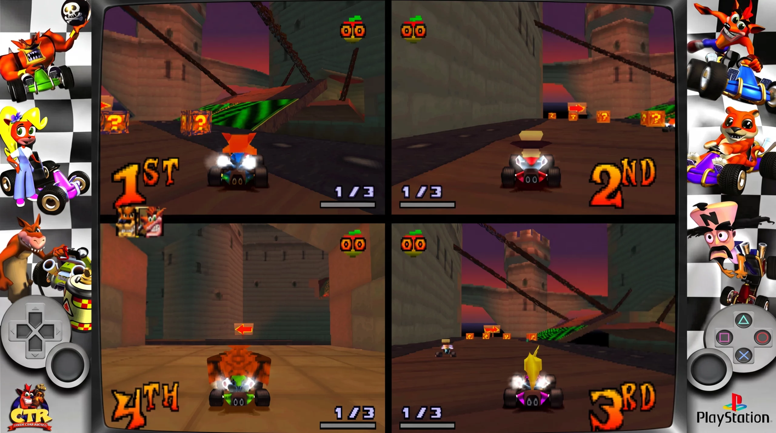 Pack Escouade, Crash Racing