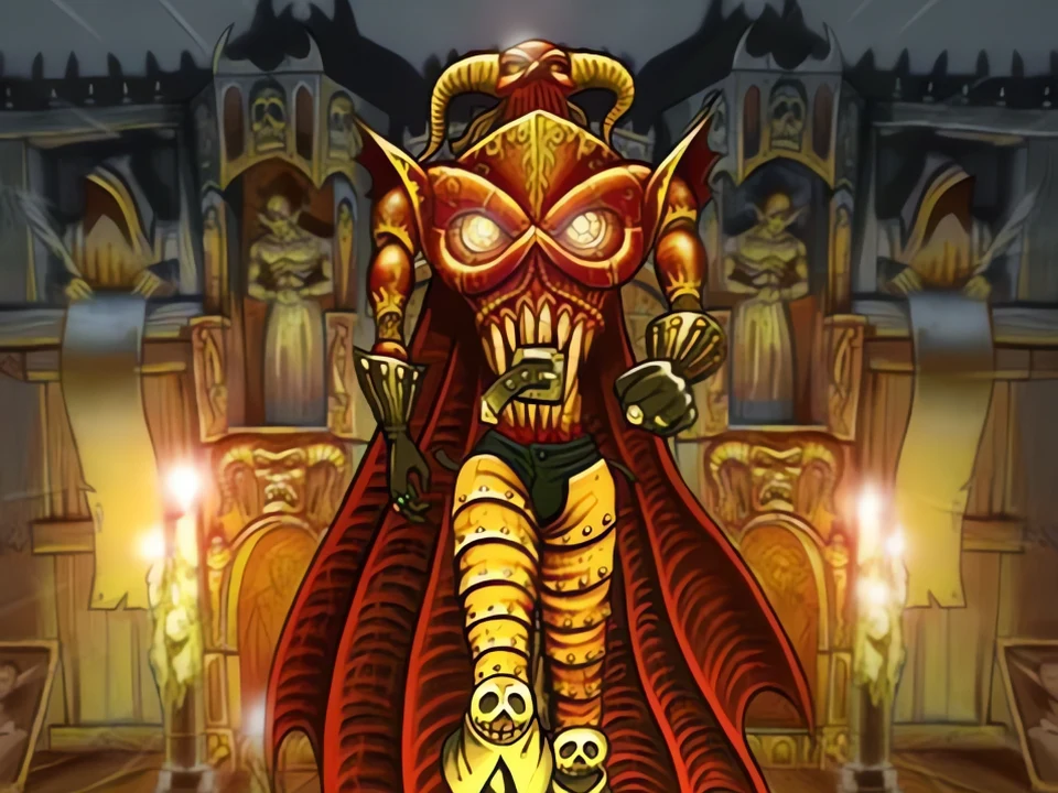 MediEvil 2 (PS1) – The Count The Count, on his vampire throne (MediEvil 2, PS1)
