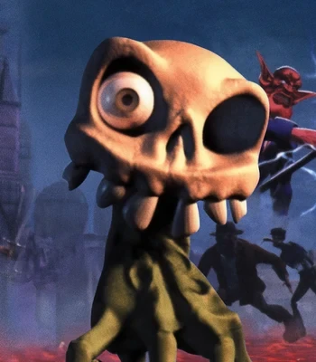 Sir Daniel Fortesque – MediEvil 2 (PS1) Sir Daniel Fortesque, a character from MediEvil 2 on PlayStation