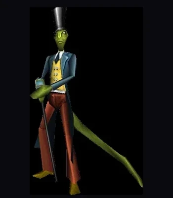Mander – MediEvil 2 (PS1) Mander, a character from MediEvil 2 on PlayStation