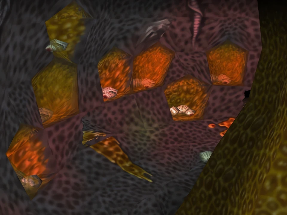 MediEvil (PS1) – The Ant Caves The level The Ant Caves (the ant caves) in MediEvil on PS1
