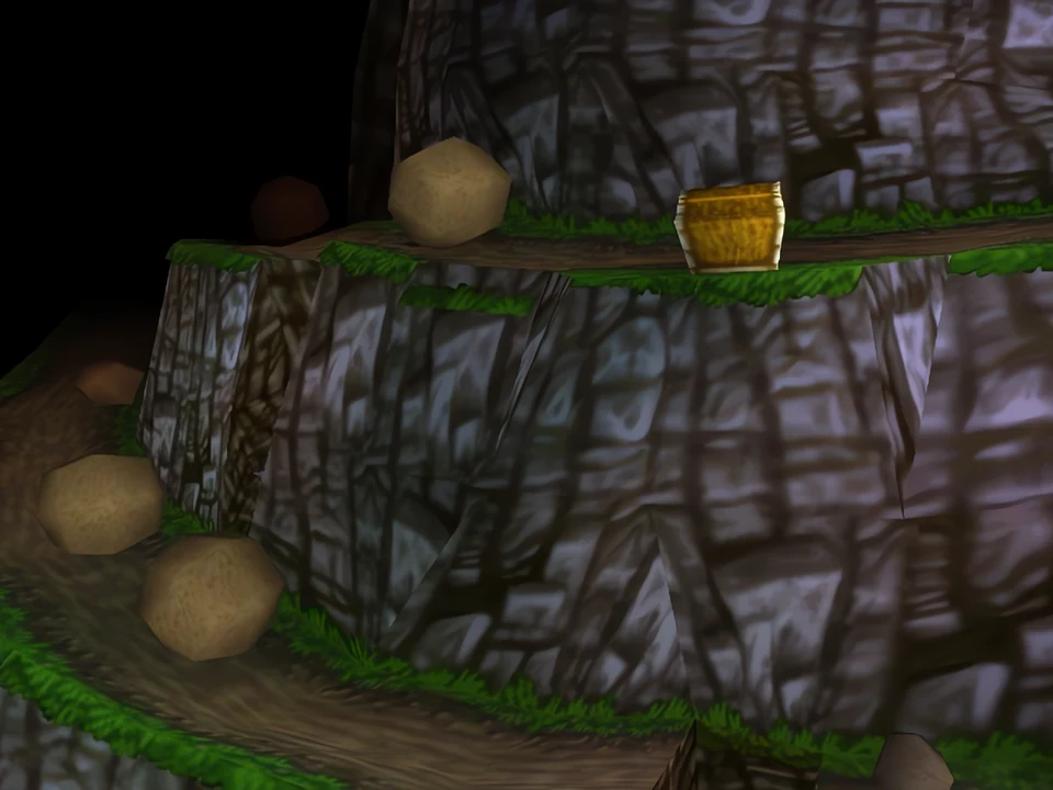 MediEvil (PS1) – Cemetery Hill The level Cemetery Hill from MediEvil on PS1