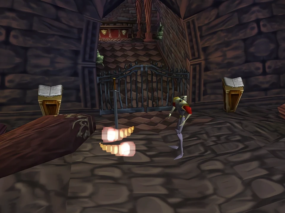 MediEvil (PS1) – Dan's Crypt The level Dan's Crypt (the Dan's crypt) from MediEvil on PS1
