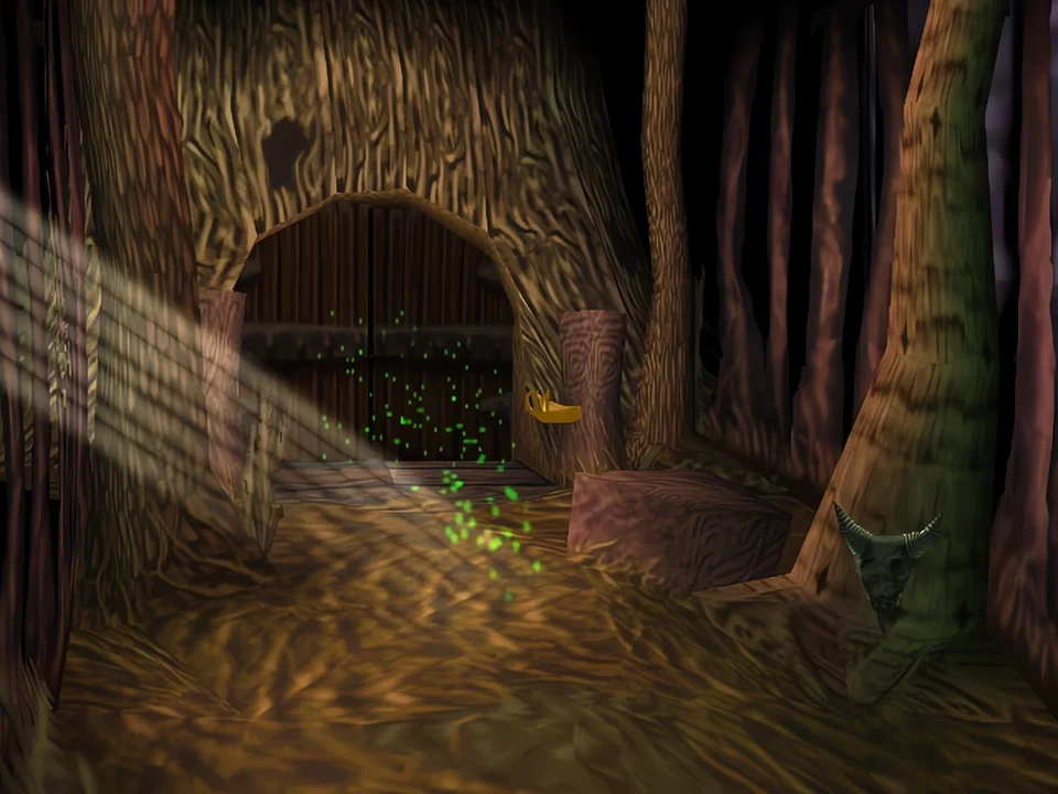 MediEvil (PS1) – The Enchanted Earth The level The Enchanted Earth from MediEvil on PS1