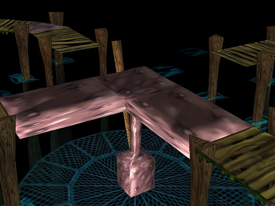 MediEvil (PS1) – The Lake The Lake level in MediEvil on PS1