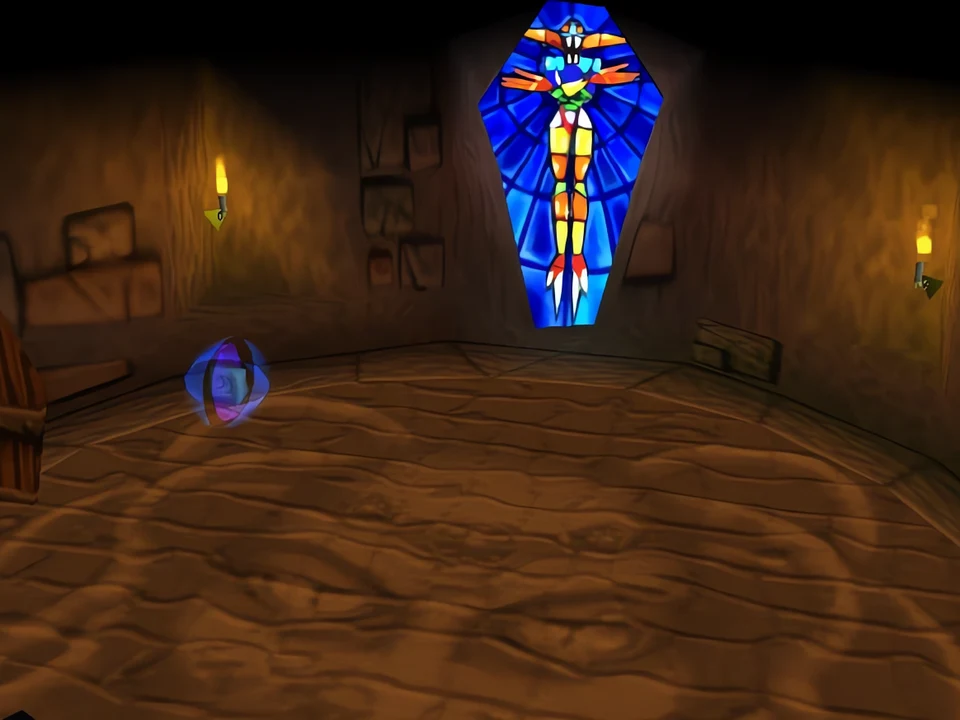MediEvil (PS1) – The Hilltop Mausoleum The level The Hilltop Mausoleum (the mausoleum) in MediEvil on PS1