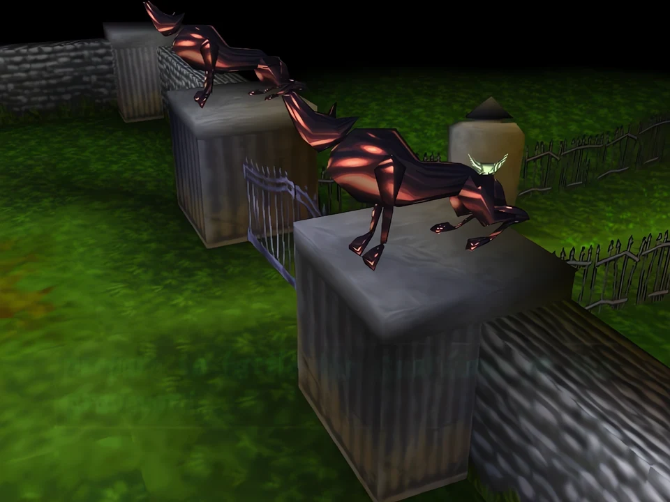 MediEvil (PS1) – Return to the Graveyard The Return to the Graveyard level in MediEvil on PS1