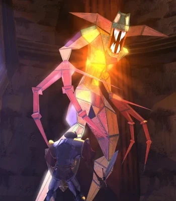 The Demon of the Vitrail – MediEvil (PS1) The Vitrail Demon, a character from MediEvil on PlayStation